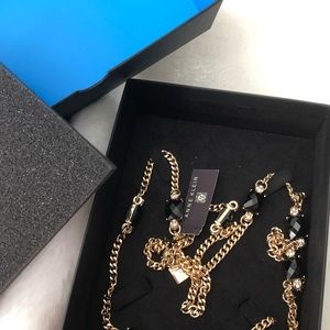 🆕 Anne Klein Gold-Tone Strand Necklace 42” NIB